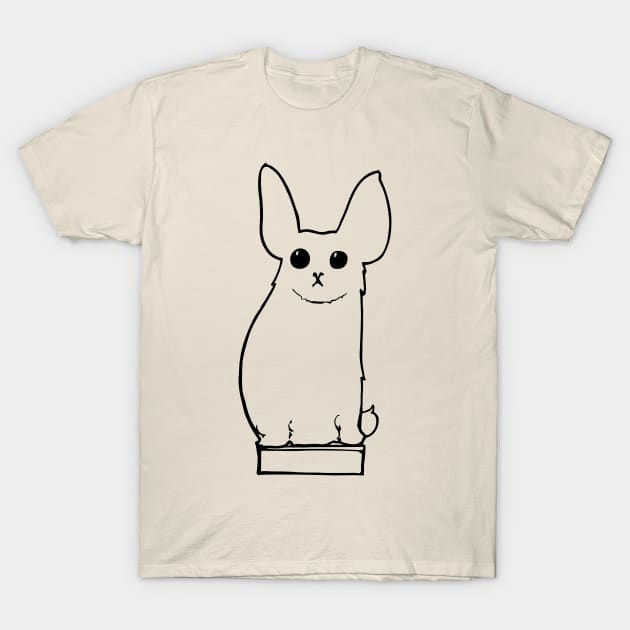 Vintage Big Eared Creature T-Shirt by KeeganCreations